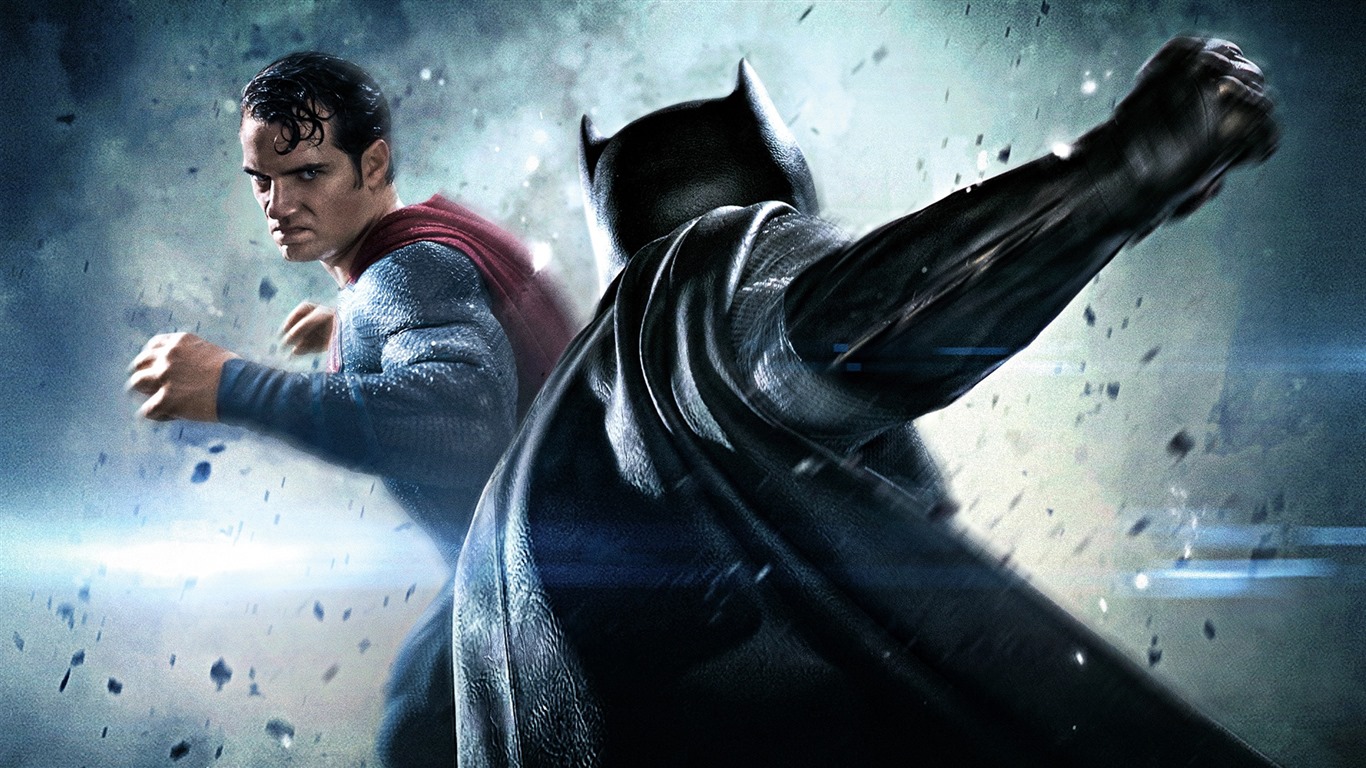バットマン vs スーパーマン ジャスティスの誕生、2016年映画のHDの壁紙 #1 - 1366x768