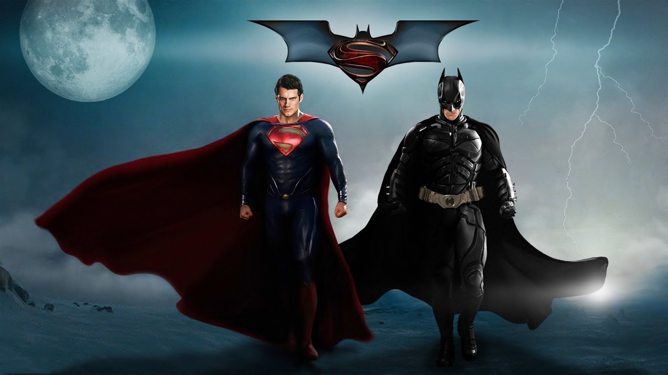 Batman v Superman: Dawn of Justice, 2016 fonds d'écran vidéo HD #2 - 1366x768