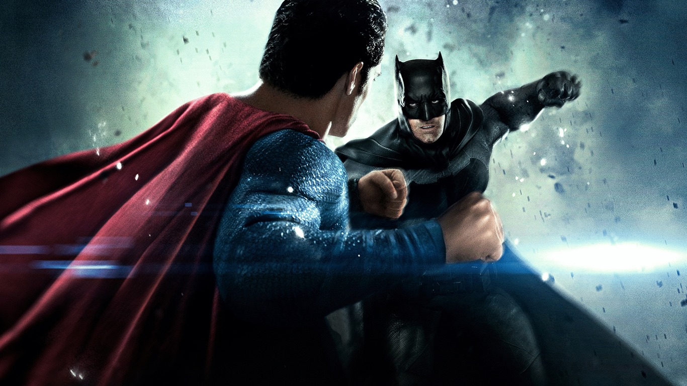 バットマン vs スーパーマン ジャスティスの誕生、2016年映画のHDの壁紙 #6 - 1366x768