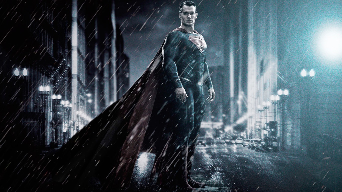 Batman v Superman: Dawn of Justice 蝙蝠侠大战超人：正义黎明 高清壁纸9 - 1366x768