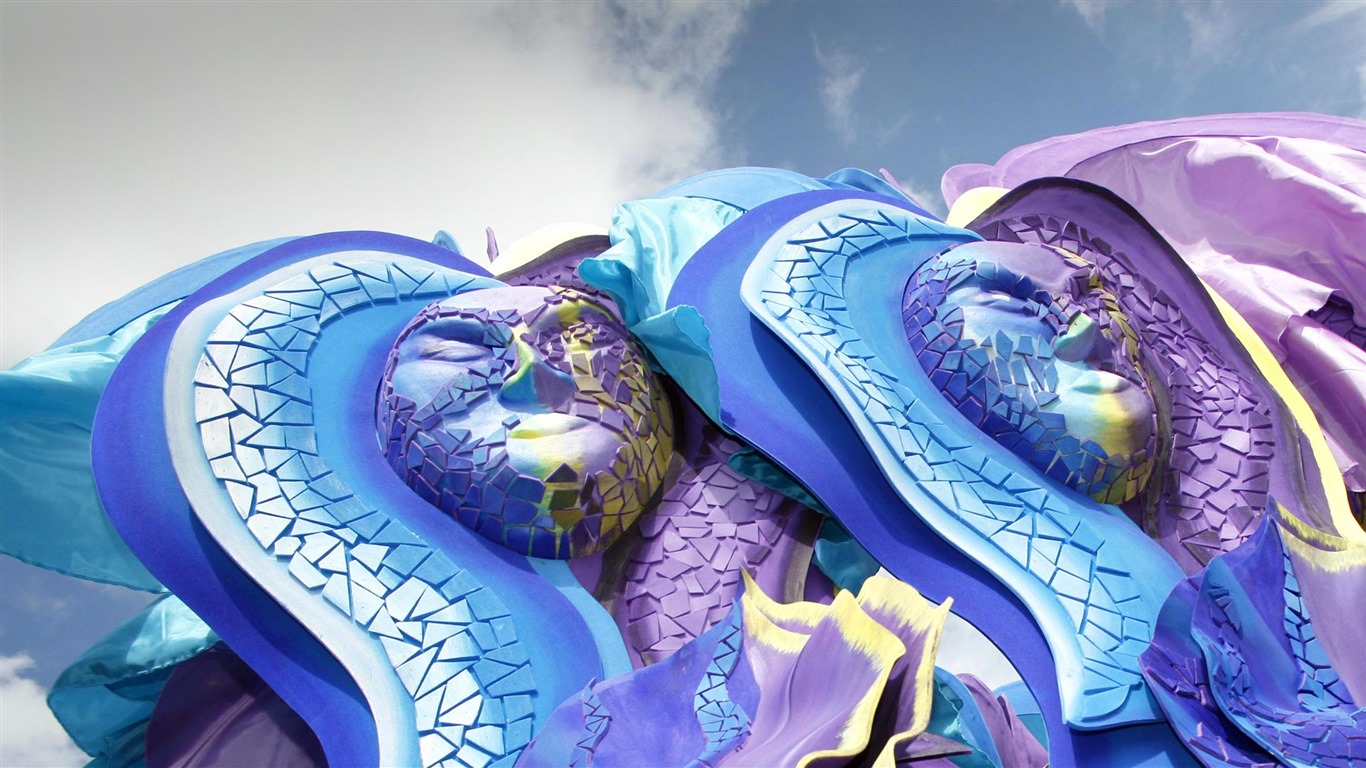 Srpen 2016 Bing téma HD tapety na plochu (2) #23 - 1366x768