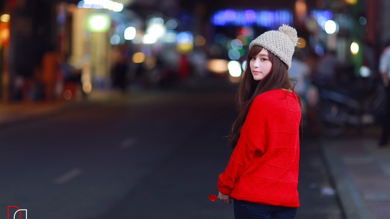 清純可愛年輕的亞洲女孩 高清壁紙合集(五) #17 - 1366x768