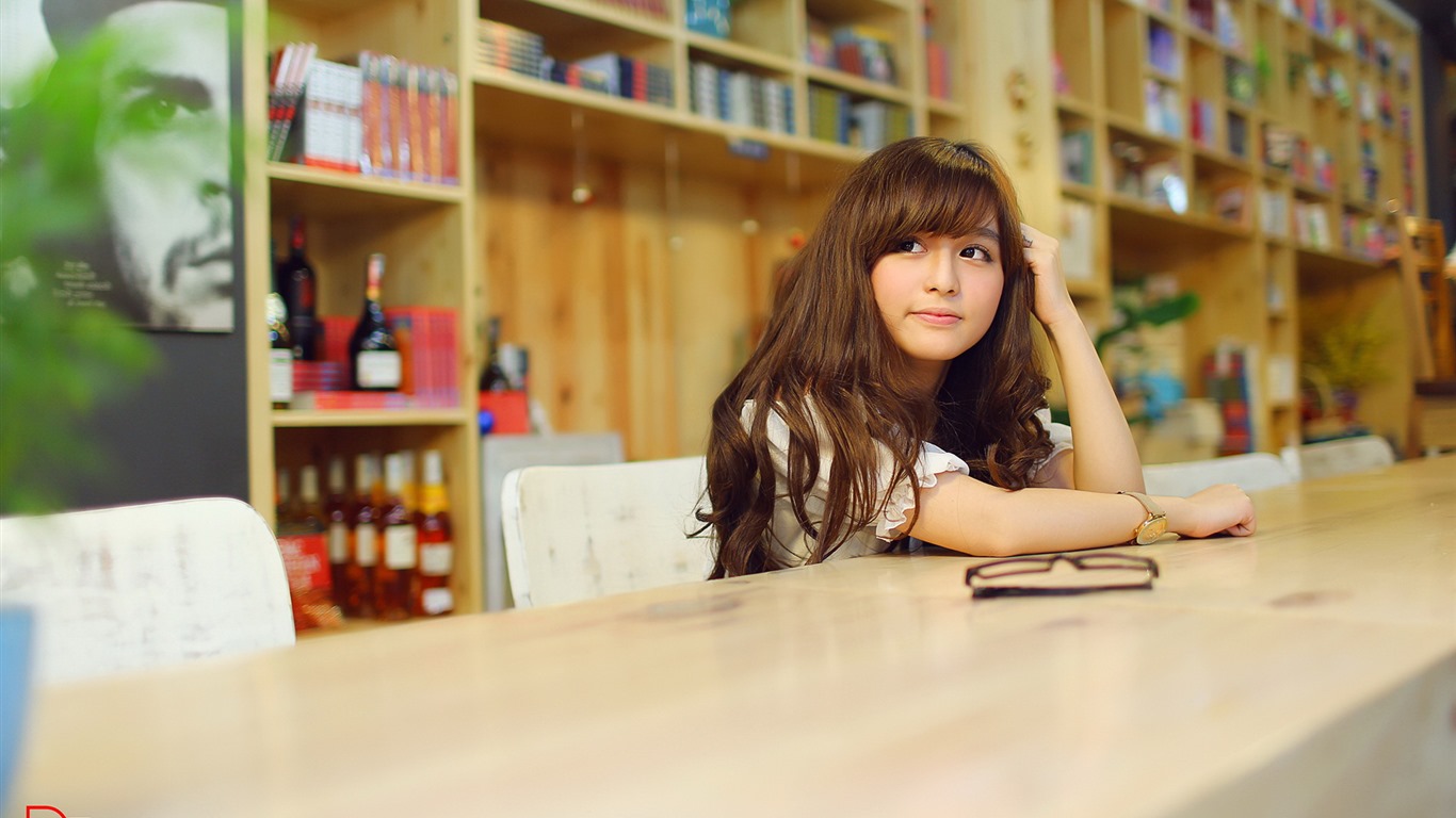 清純可愛年輕的亞洲女孩 高清壁紙合集(五) #19 - 1366x768