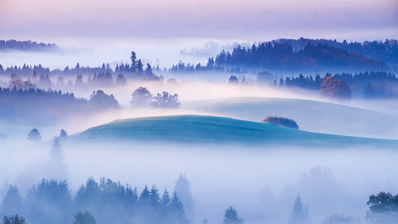 Prosinec 2016 Bing téma HD tapety (1) #9 - 1366x768