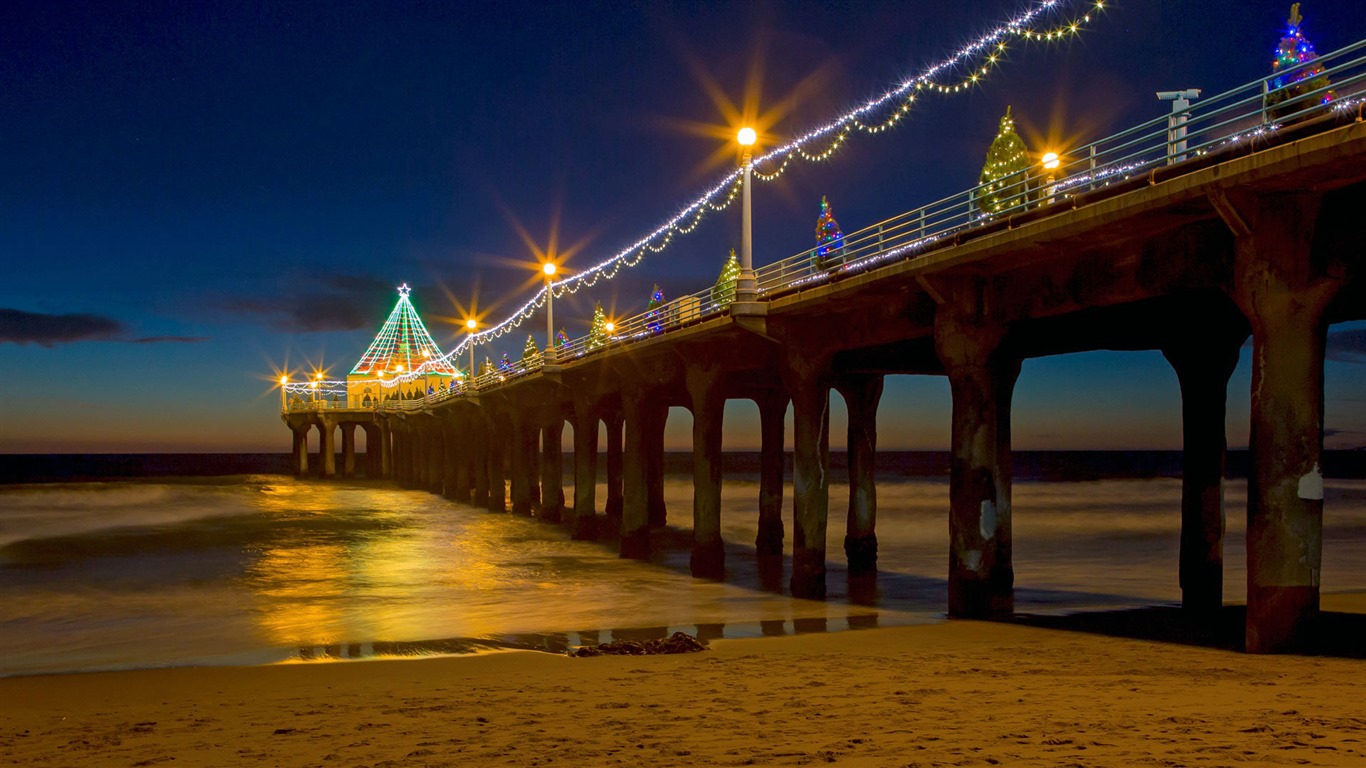 Diciembre 2016 Bing tema HD fondos de pantalla (1) #35 - 1366x768