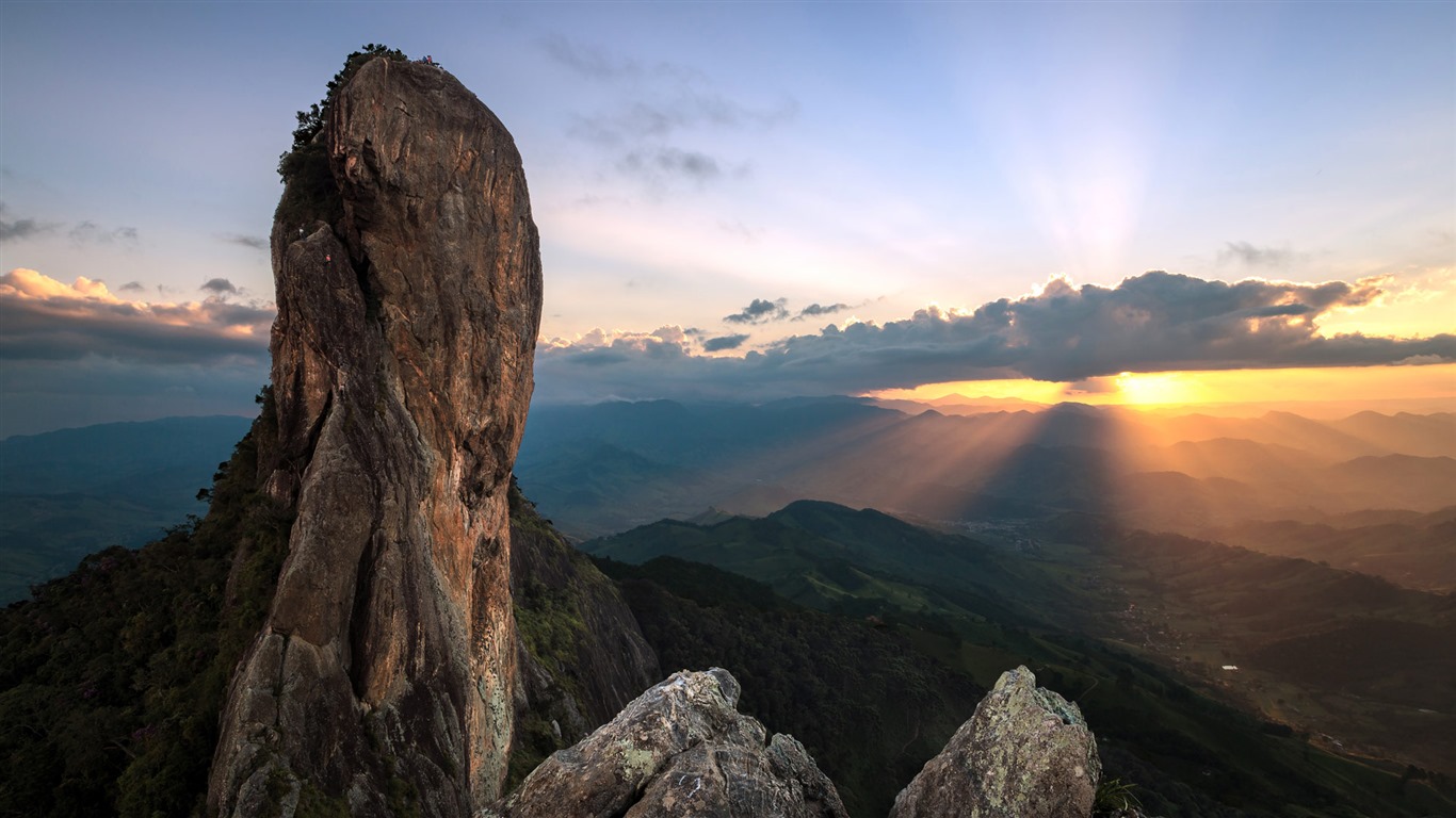 Enero de 2017 Bing tema de la alta definición de fondo de pantalla (1) #39 - 1366x768