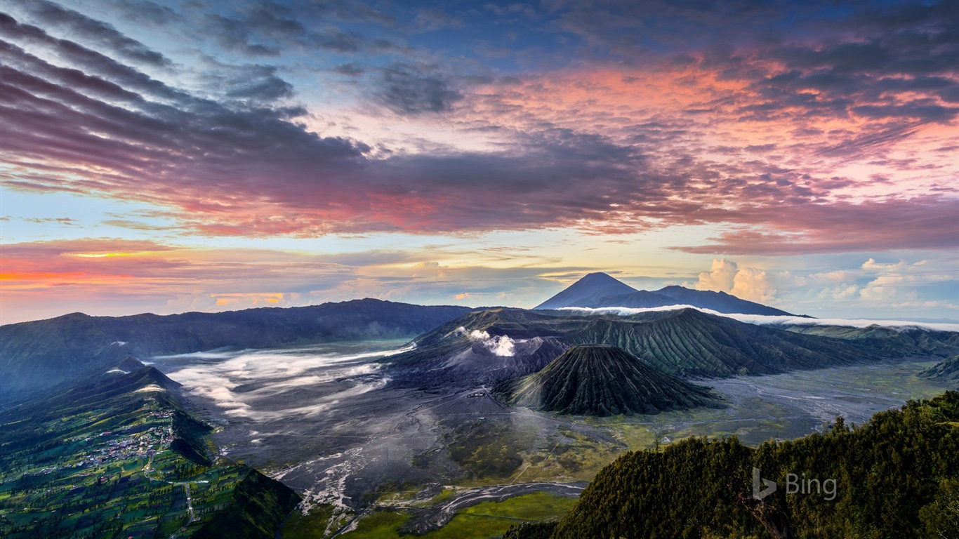 Mayo de 2017 Tema de Bing de fondo de pantalla de alta definición #27 - 1366x768