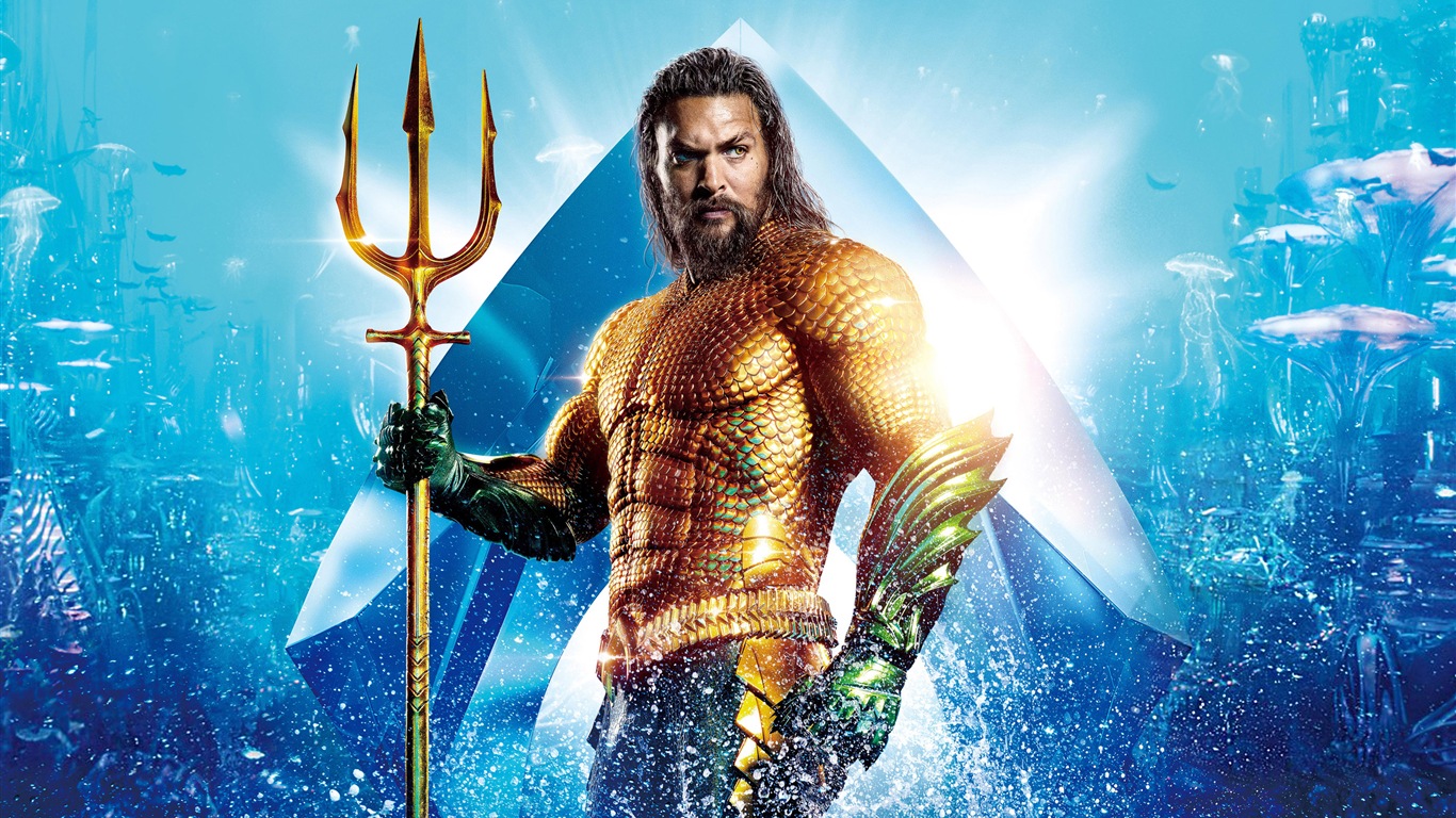 Aquaman 海王，漫威電影高清壁紙 #1 - 1366x768