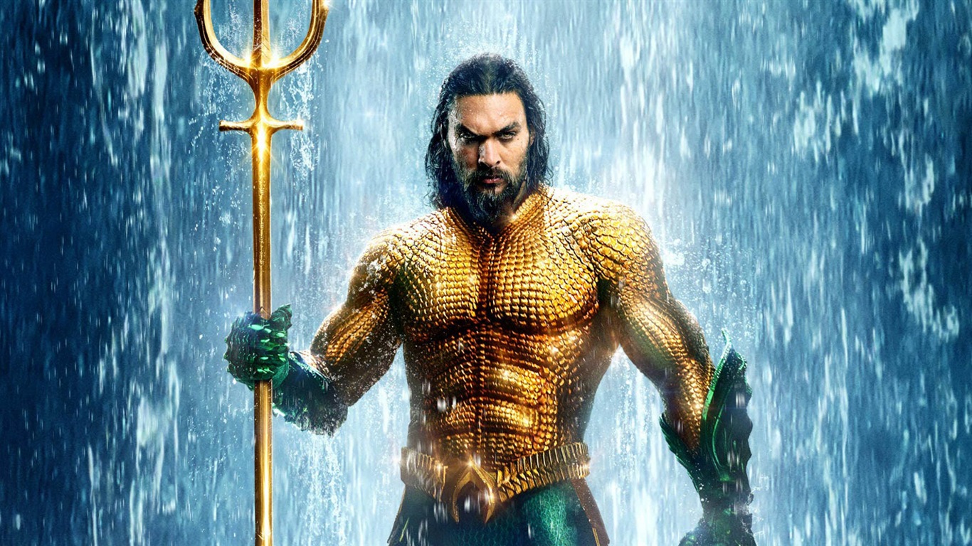 Aquaman 海王，漫威電影高清壁紙 #12 - 1366x768
