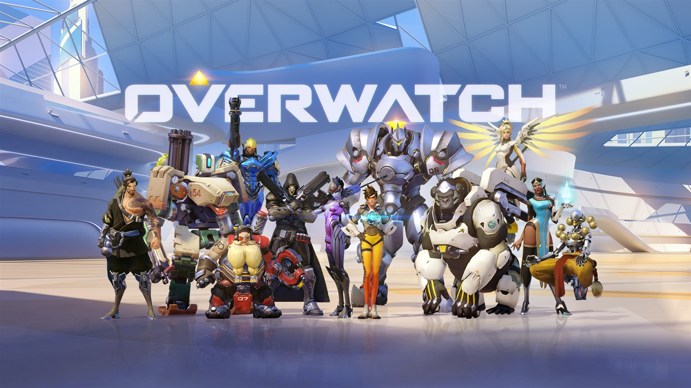 Overwatch, fondos de pantalla HD de juegos calientes #1 - 1366x768