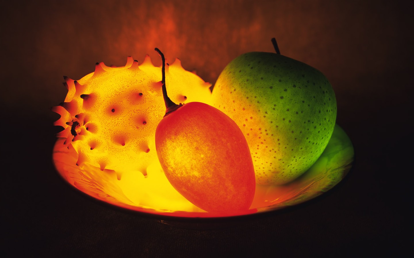 Entité fruits lumière (2) #1 - 1440x900