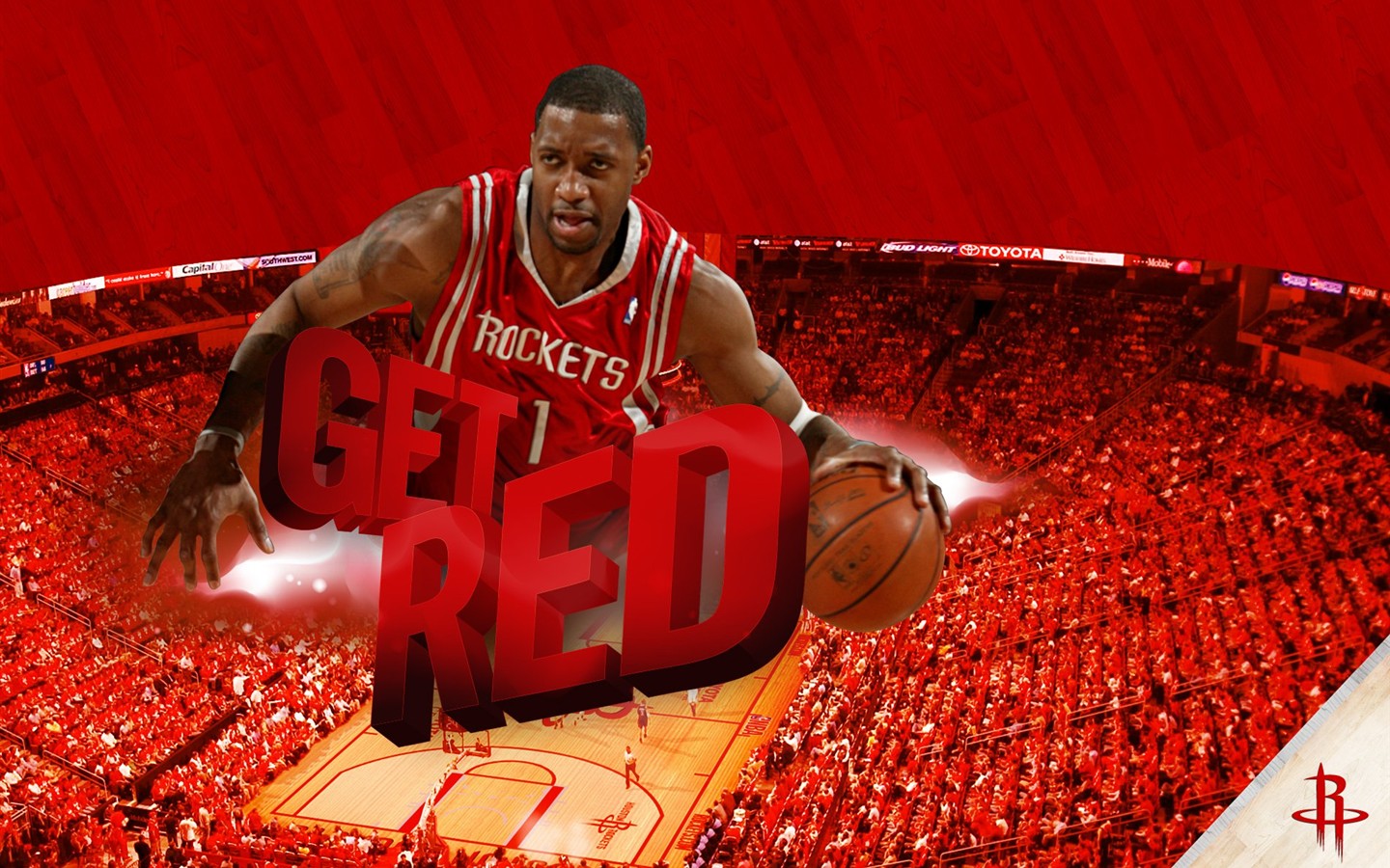 NBA Houston Rockets 2009 fondos de escritorio de los playoffs #3 - 1440x900