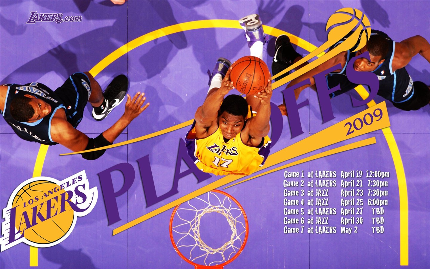 NBA2009 Champion Lakers Wallpaper #8 - 1440x900