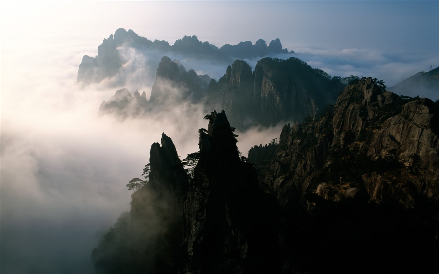 中國山水精美壁紙 #1 - 1440x900