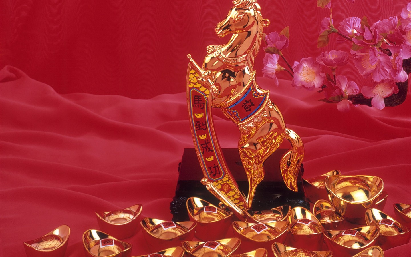 중국 바람 축제 붉은 벽지 #29 - 1440x900