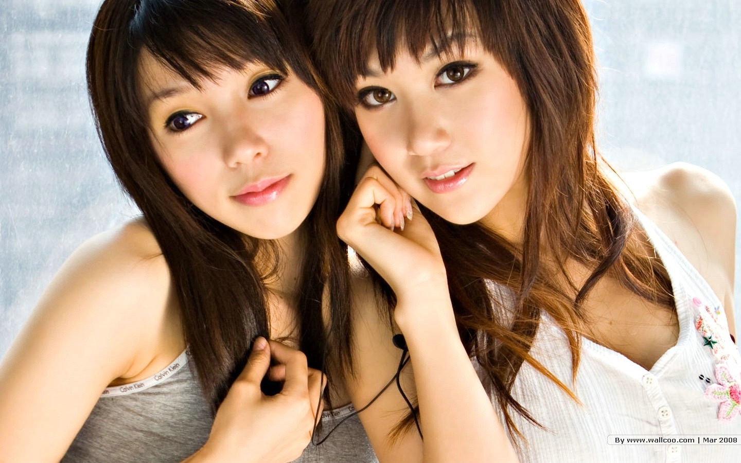 MP3廣告清純美女壁紙 #1 - 1440x900
