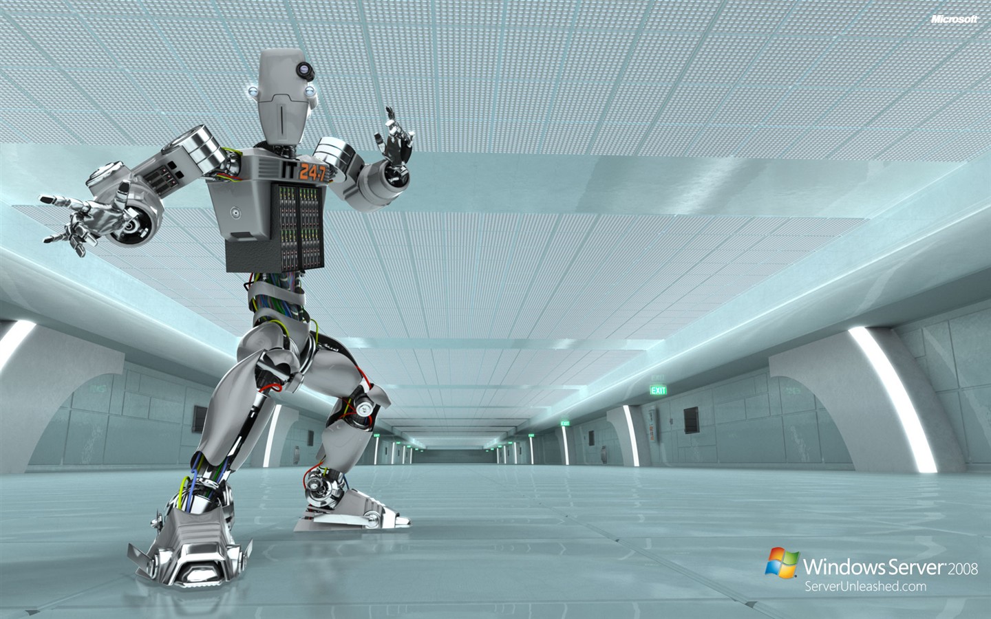 Windows IT機器人廣告 #6 - 1440x900