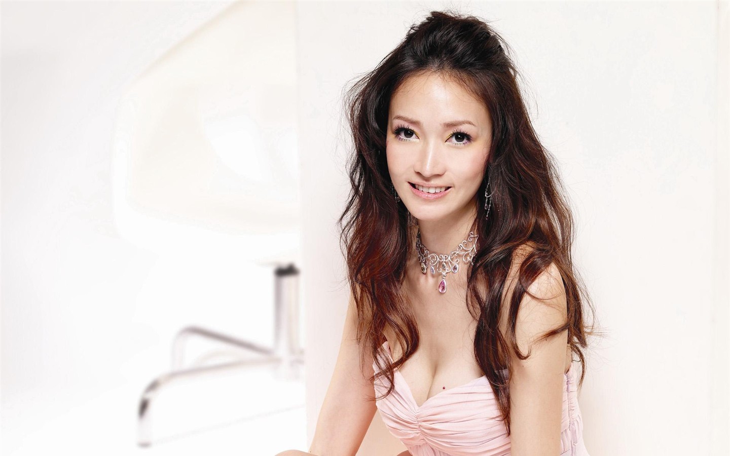 台灣美女車模潘慧如壁紙 #5 - 1440x900
