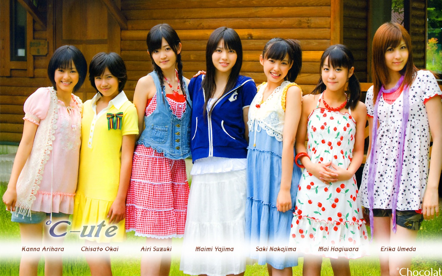 日本美少女組合Cute寫真 #1 - 1440x900