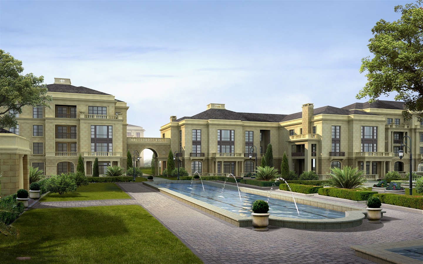 Vliv krajiny na plochu HD architektury #23 - 1440x900