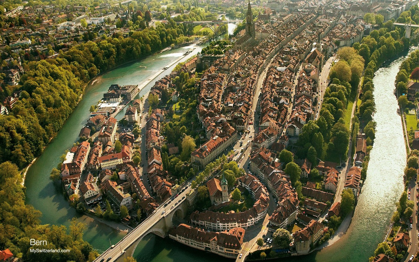 Suiza fondos de escritorio de lugares de interés turístico de verano #8 - 1440x900