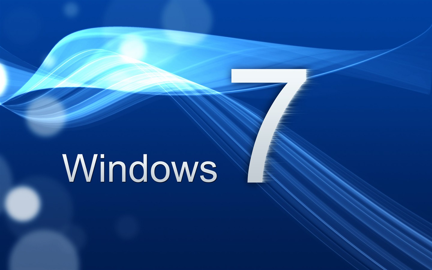 Official version Windows7 wallpaper #23 - 1440x900