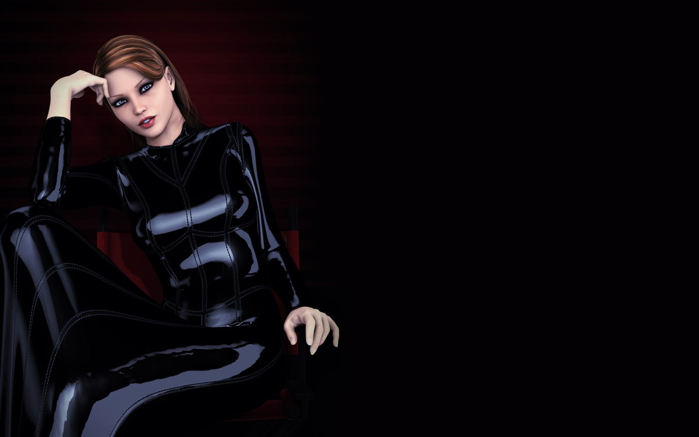 寬屏三D女性壁紙 #4 - 1440x900