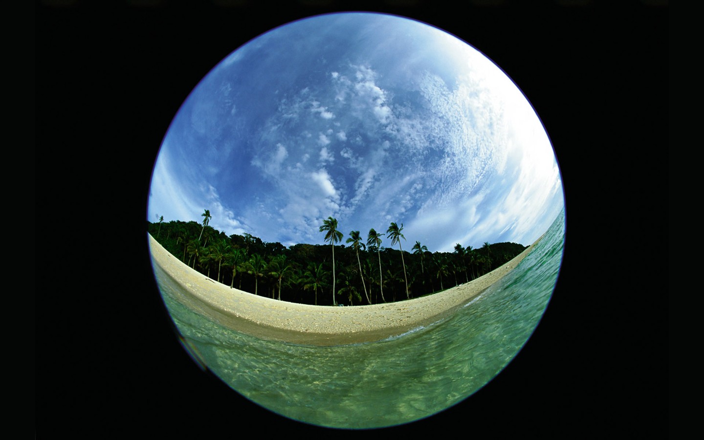 아름다운 해변의 풍경의 HD 배경 화면 #30 - 1440x900