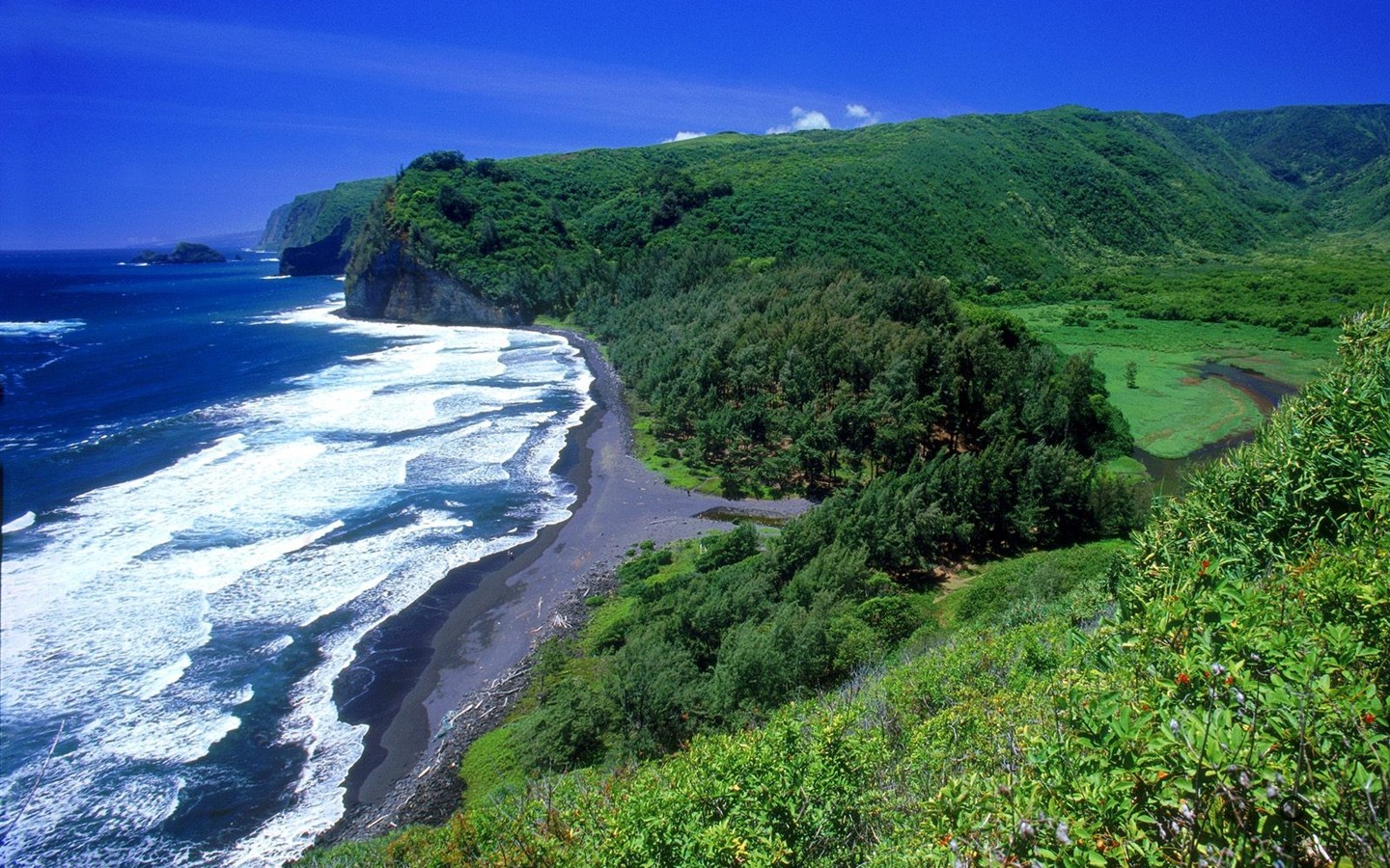 Hawaiian beach scenery #9 - 1440x900