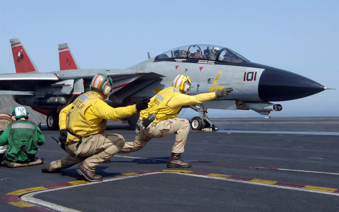 U. S. Navy F14 Tomcat bojovník #2 - 1440x900