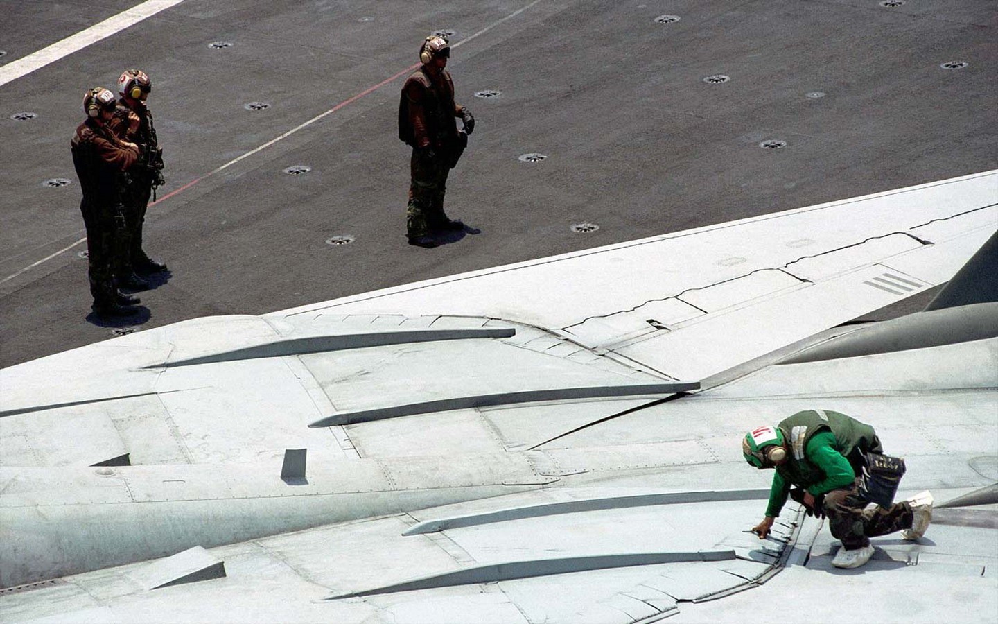 U. S. Navy F14 Tomcat bojovník #40 - 1440x900