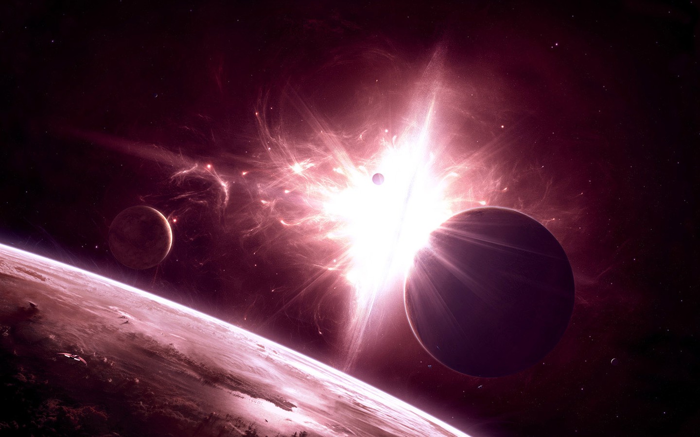 太空美景壁紙專輯(一) #17 - 1440x900