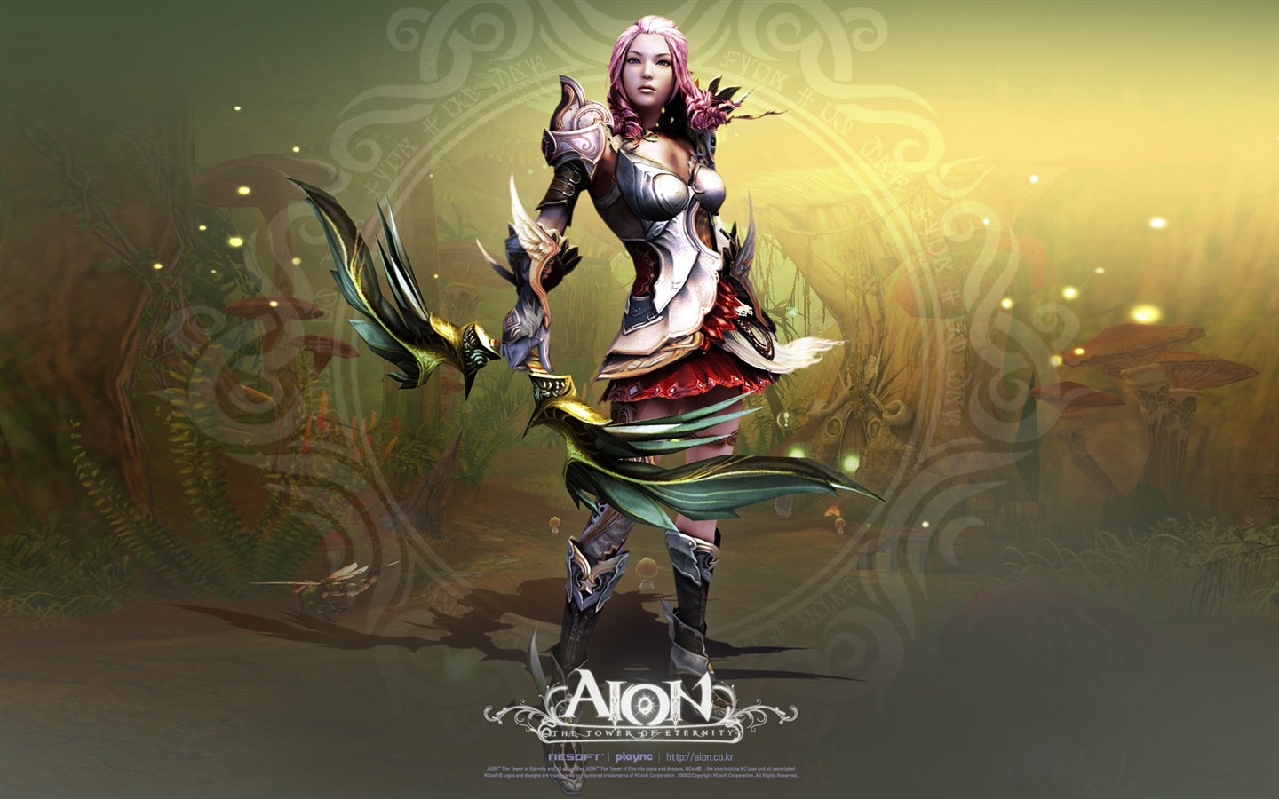 Aion modeling HD gaming wallpapers #9 - 1440x900
