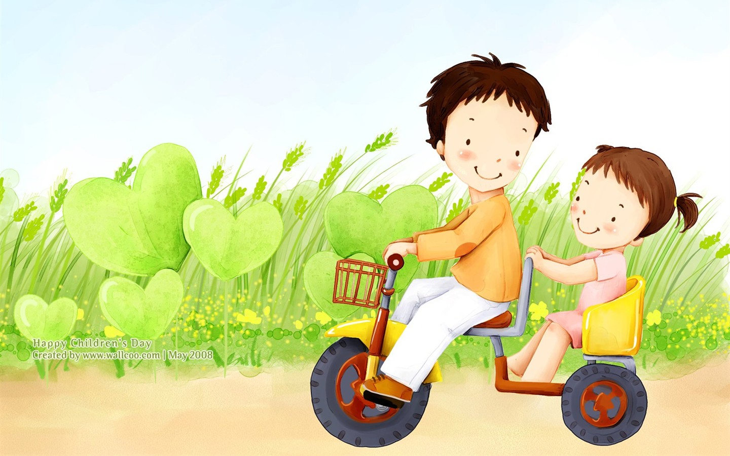 Lovely Children's Day wallpaper illustrator #26 - 1440x900