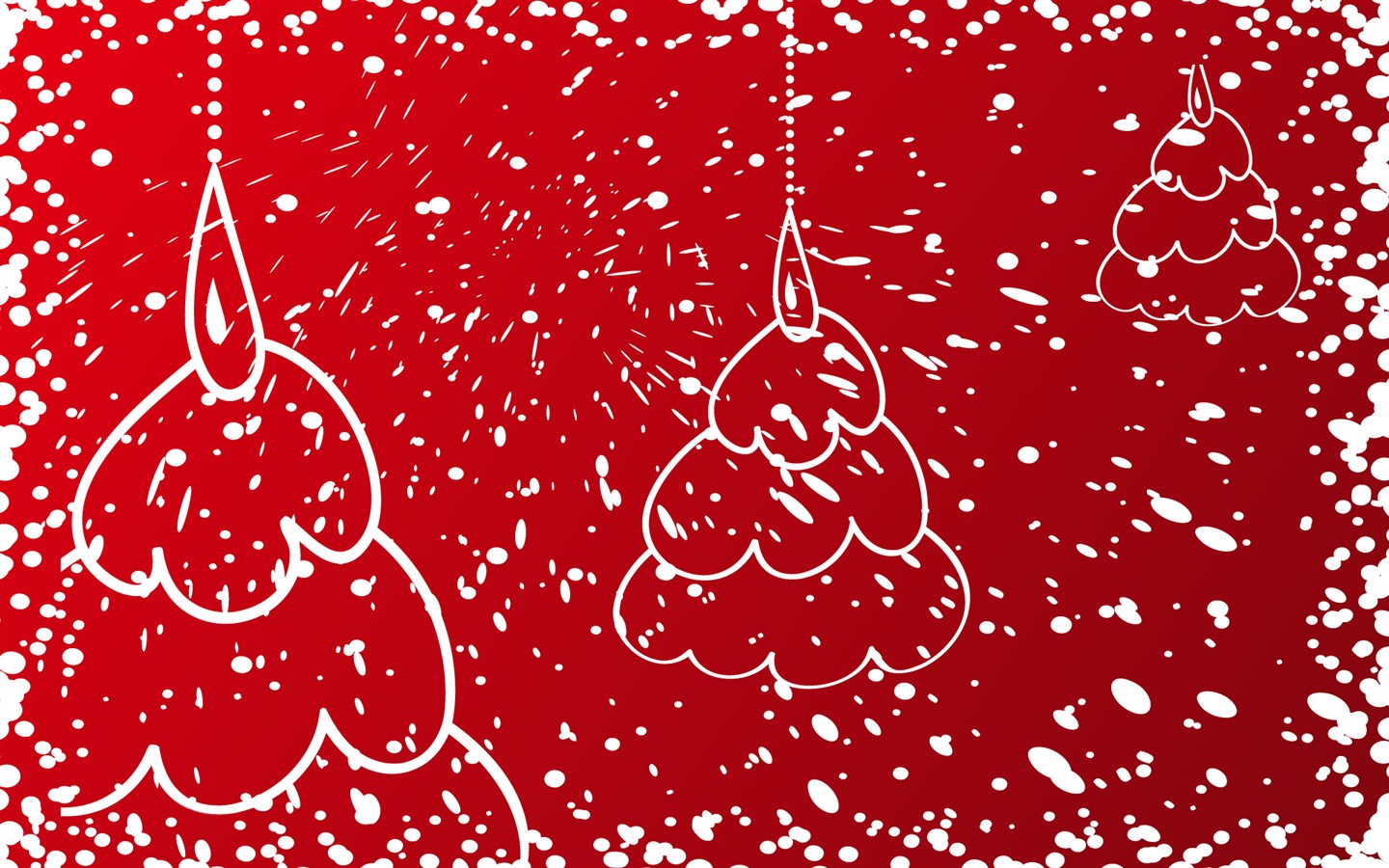 절묘한 크리스마스 테마 바탕 화면의 HD #30 - 1440x900