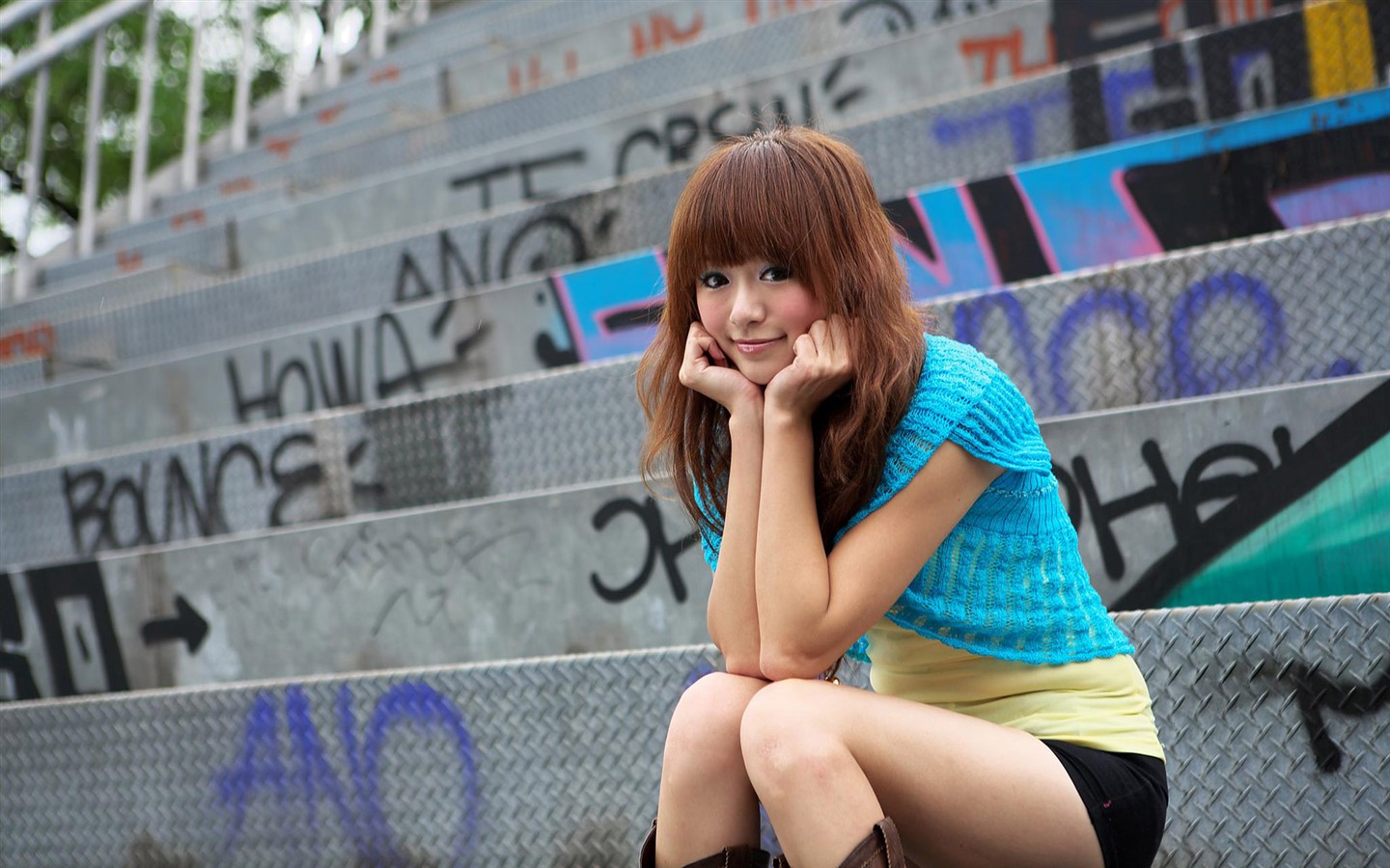 Tchaj-wan MM Yin Fu wallpaper album (1) #11 - 1440x900