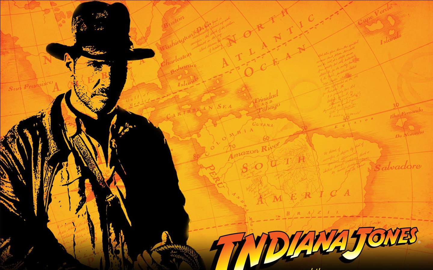 Indiana Jones 4 křišťálové lebky wallpaper #5 - 1440x900