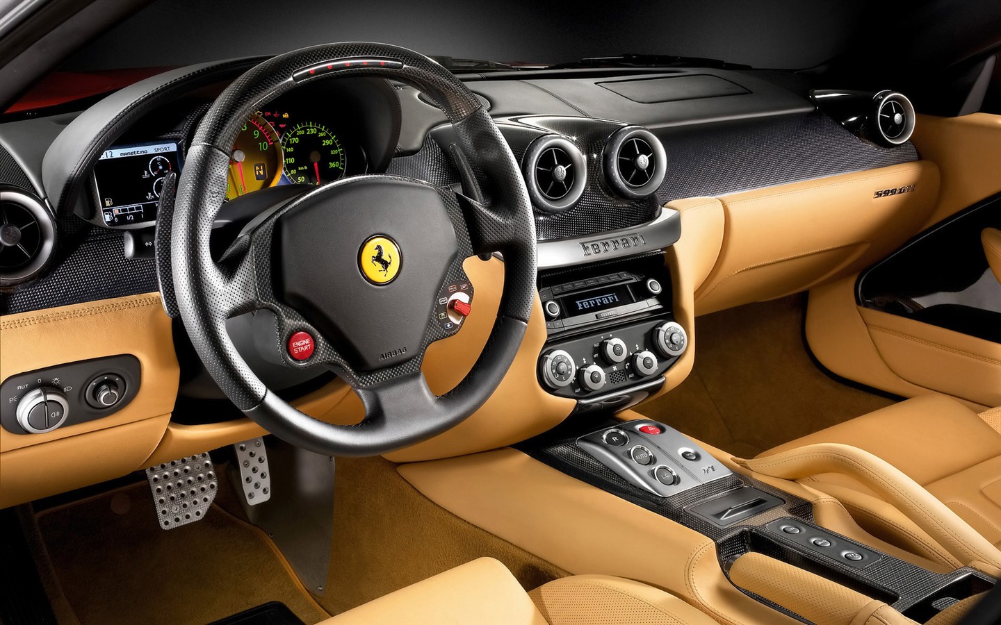 Ferrari F430 Skull White Fonds d'écran #4 - 1440x900