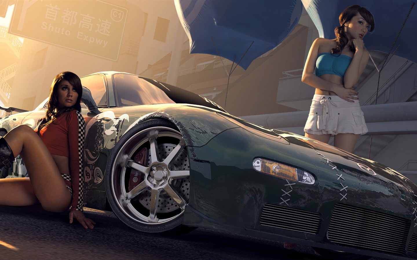 賽車遊戲電腦壁紙 #3 - 1440x900