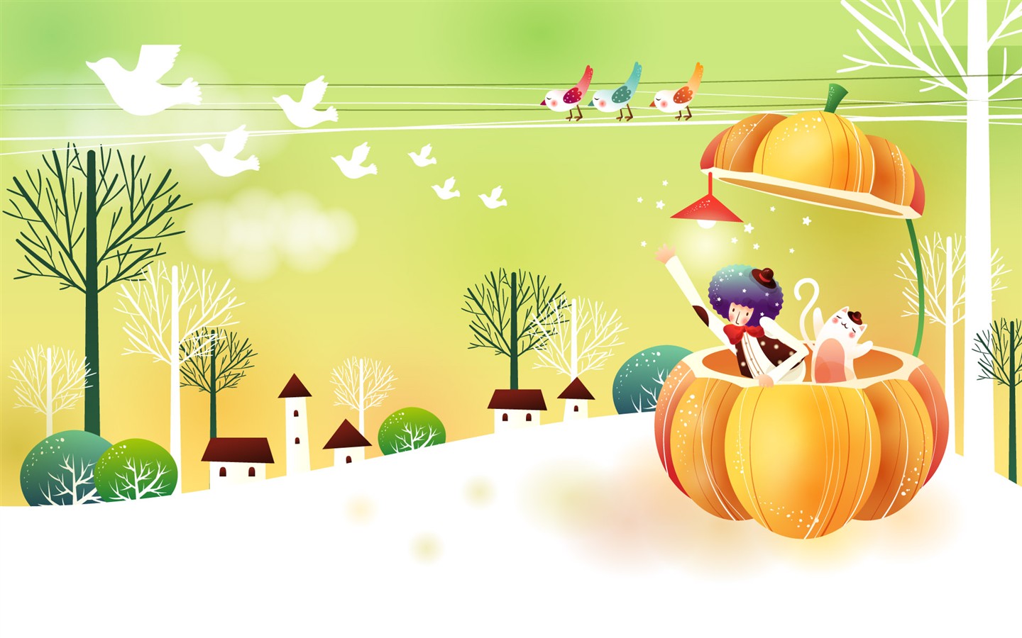 Pohádka Dreams Kreslený Tapety #31 - 1440x900