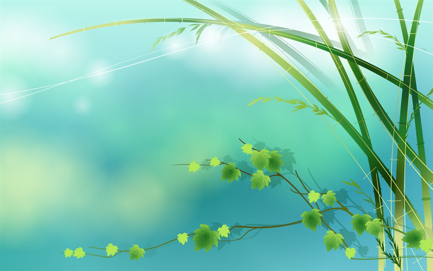 Jarní Vektorová Wallpaper #8 - 1440x900