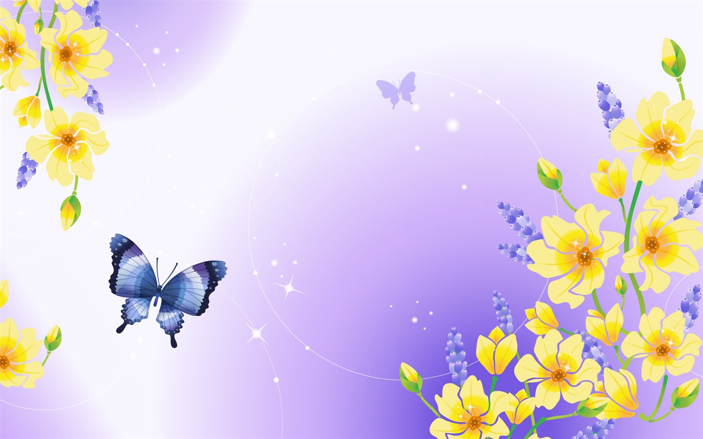 卡通夢幻風光壁紙 #14 - 1440x900