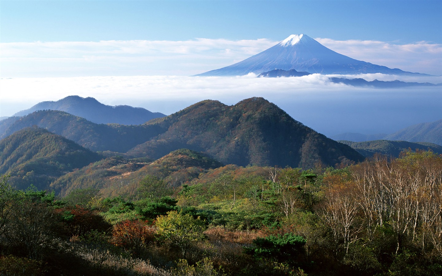 富士山风光壁纸专辑17 - 1440x900