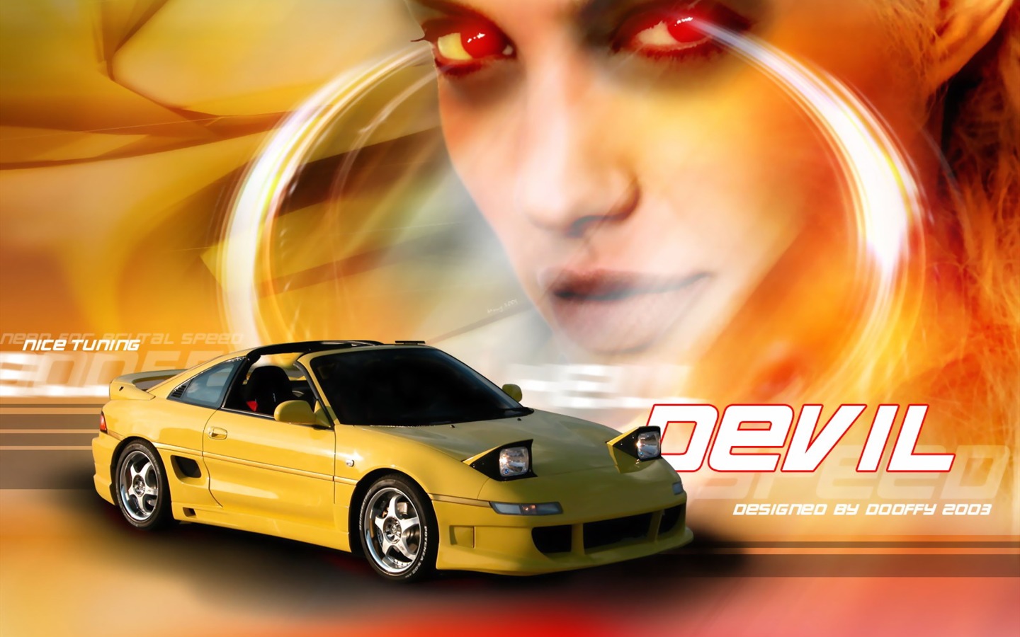 烈火跑車高清壁紙 #30 - 1440x900