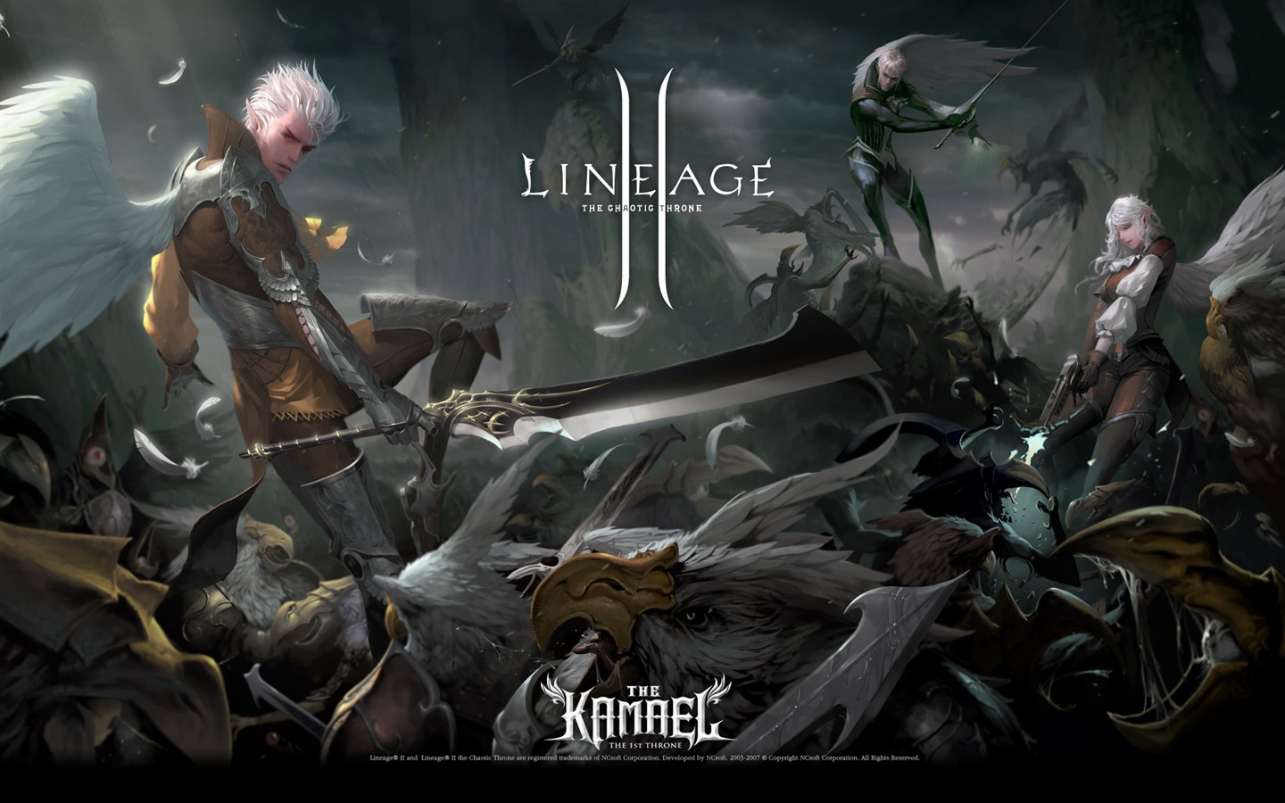 LINEAGE Ⅱ 遊戲造型 高清壁紙 #6 - 1440x900