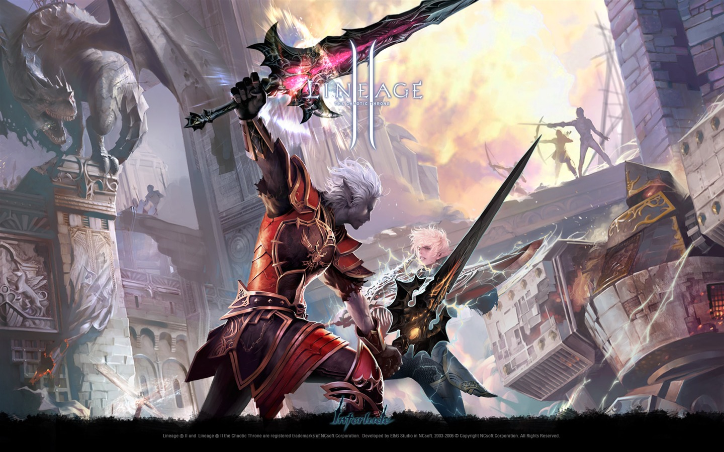 LINEAGE Ⅱ 遊戲造型 高清壁紙 #12 - 1440x900