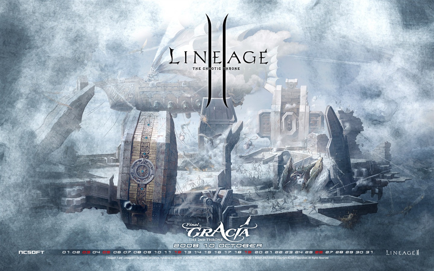 LINEAGE Ⅱ 遊戲造型 高清壁紙 #15 - 1440x900