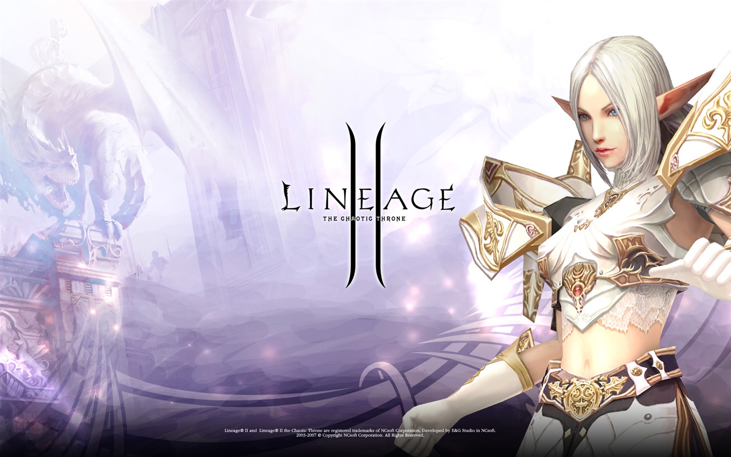 LINEAGE Ⅱ 游戏造型 高清壁纸16 - 1440x900