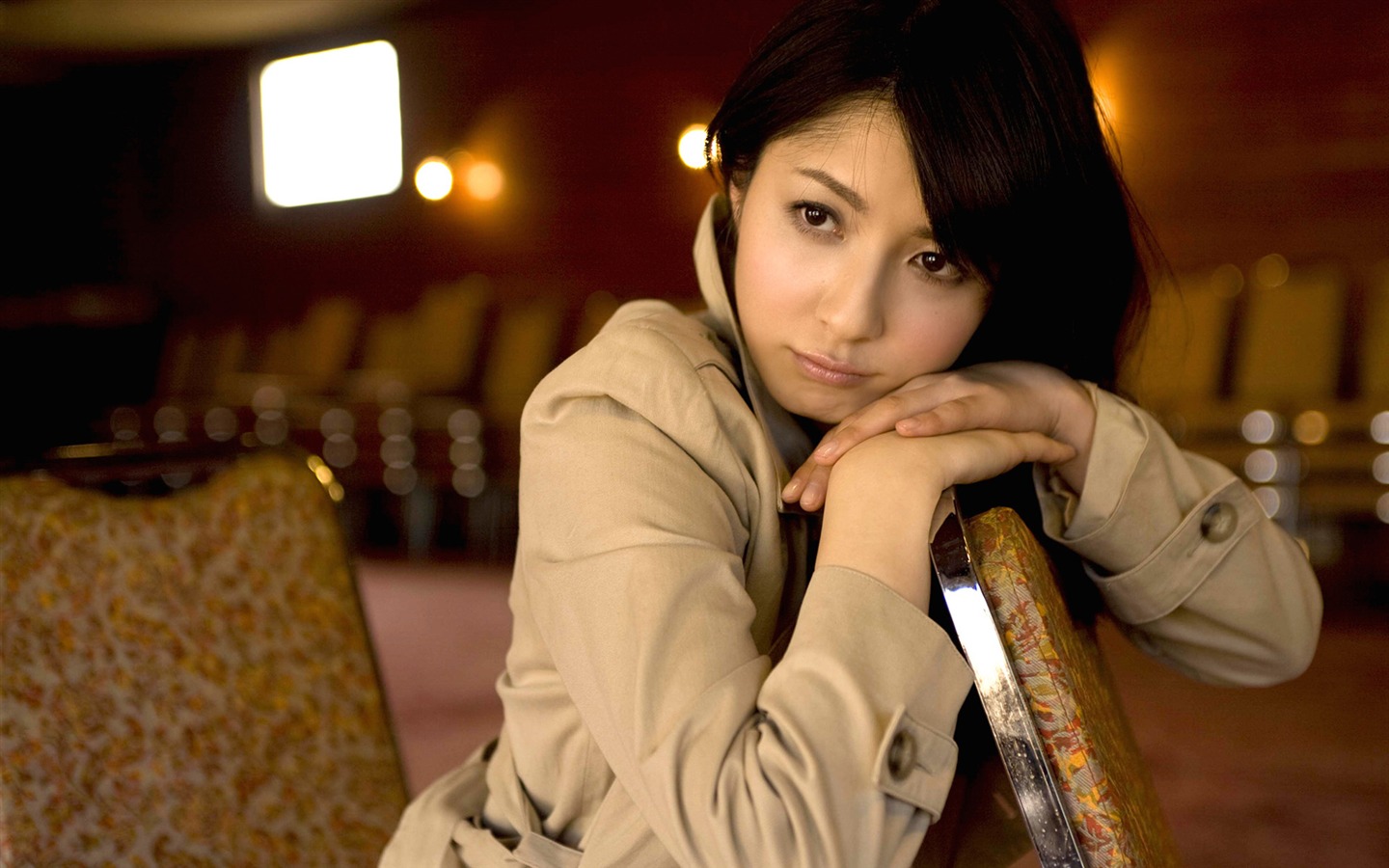 美女松木里菜 壁紙專輯(二) #7 - 1440x900