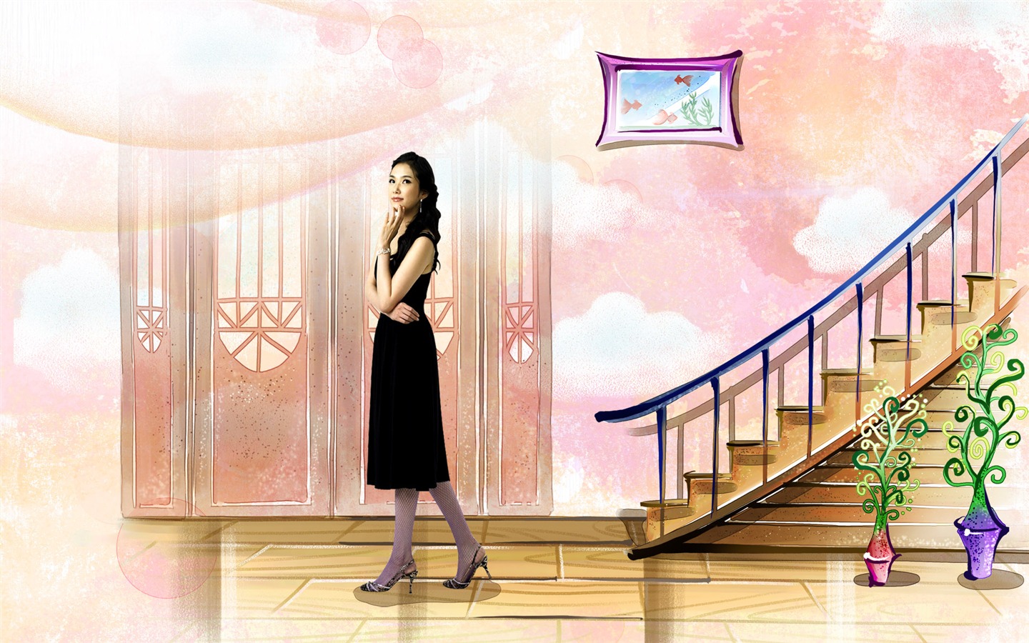 合成人物壁紙(一) #18 - 1440x900